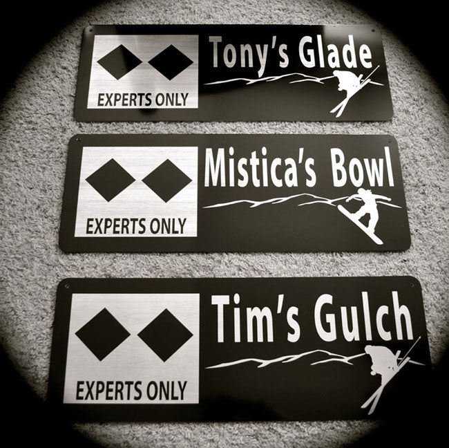 Double Black Diamond Sign | Brian from Minneapolis, MN