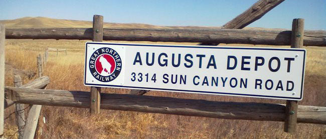 Custom Metal Sign | Mark and Kathy from Montana