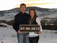 Custom Forest Service Sign | Josh and Amber from Montana