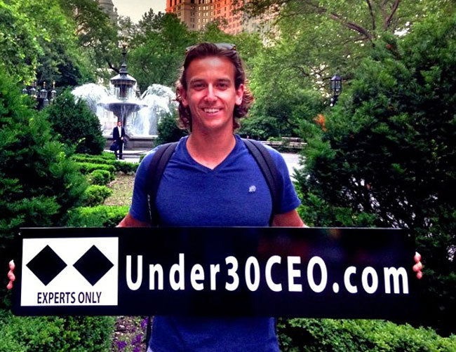 Double Black Diamond Sign | Matt from UNDER30CEO.com